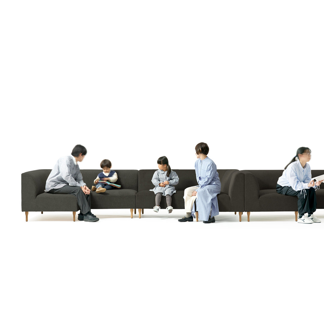 curve couch sofa right/left arm（yukineige AC）